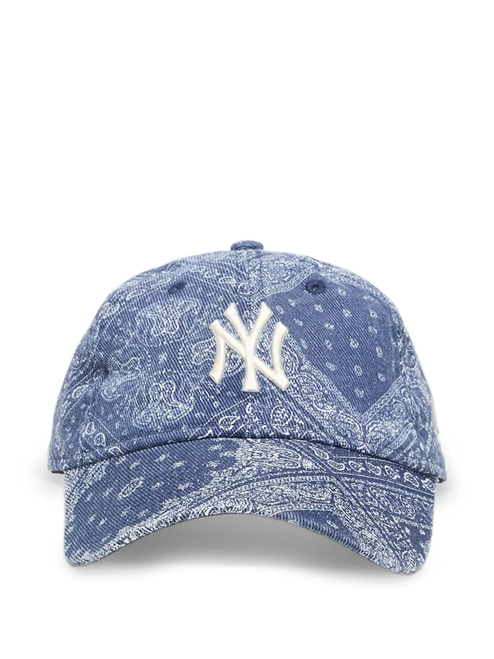 NEW ERA CAP New York Yankees MLB bandana-print embroidered-logo cap - Blu
