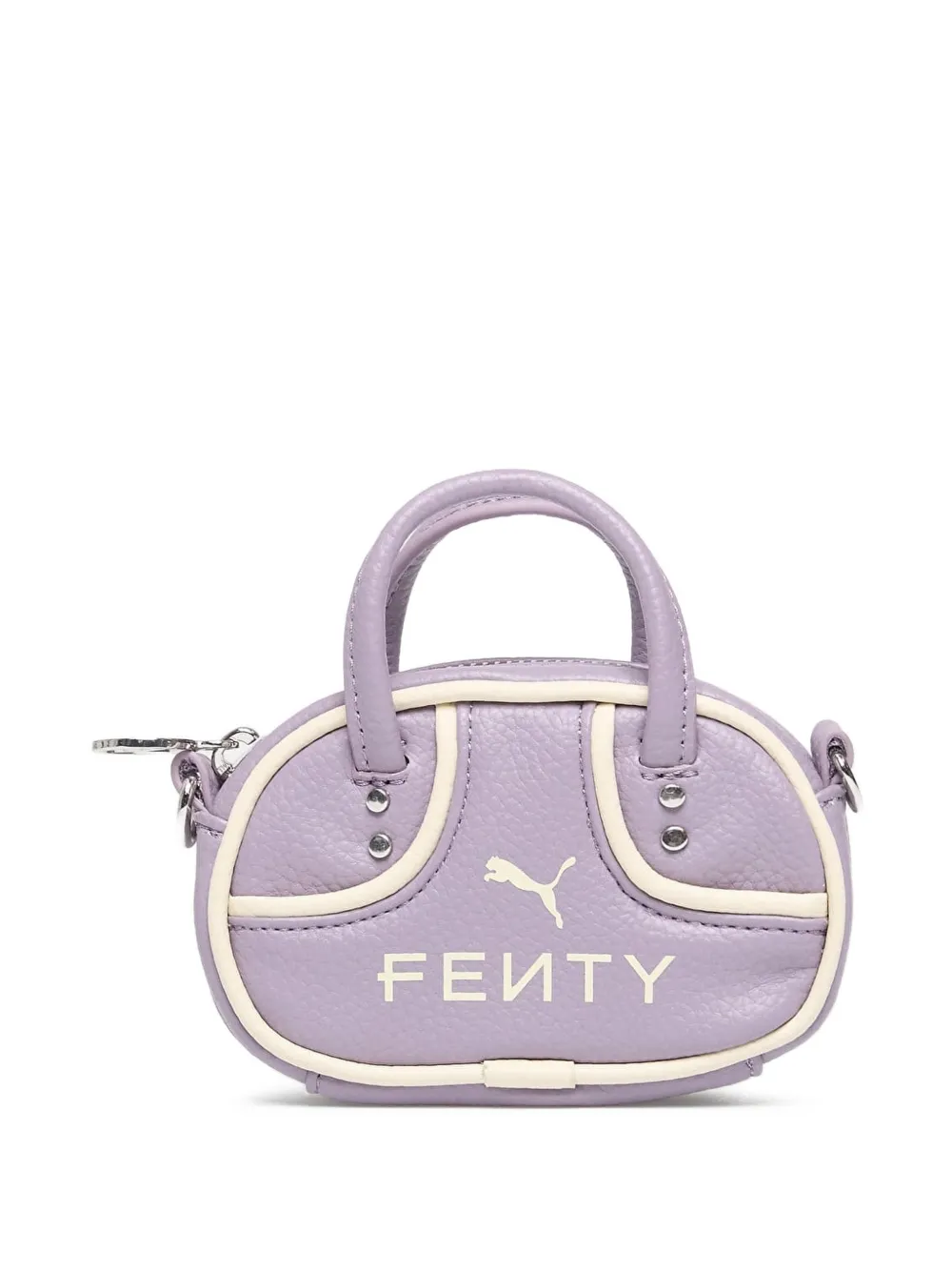 PUMA x Fenty logo-print grip bag - Viola