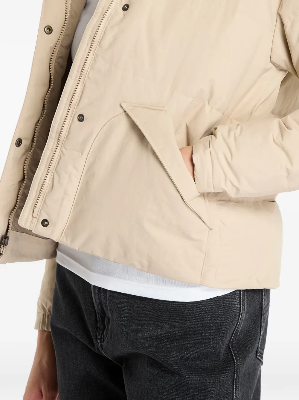 Patagonia Jack met capuchon Beige