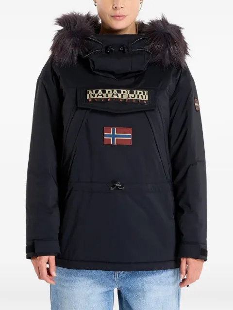 Napapijri veste bordée de fourrure artificielle à capuche