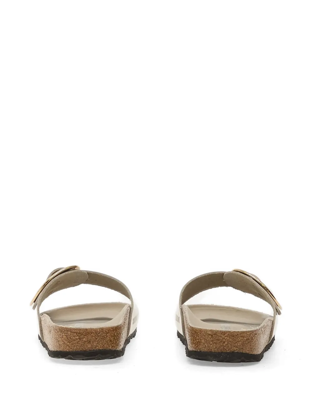 Birkenstock Madrid sandalen met gesp Beige