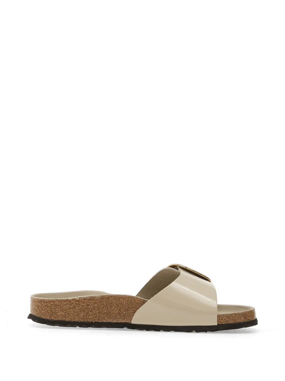 Birkenstock Madrid sandalen met gesp Beige