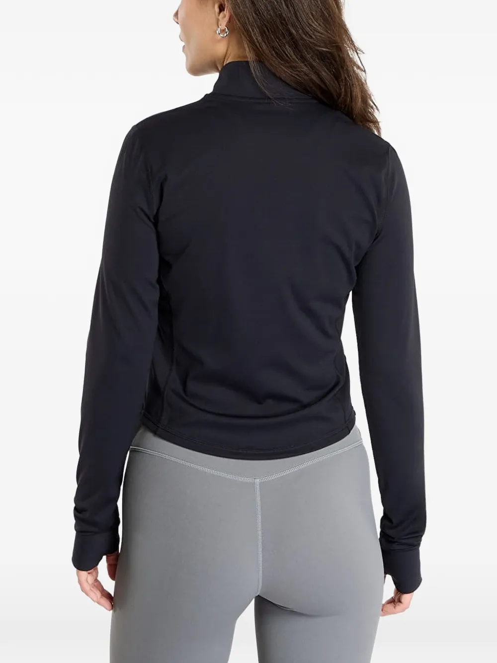 Urban Classics Jack met duimgat en rits Zwart