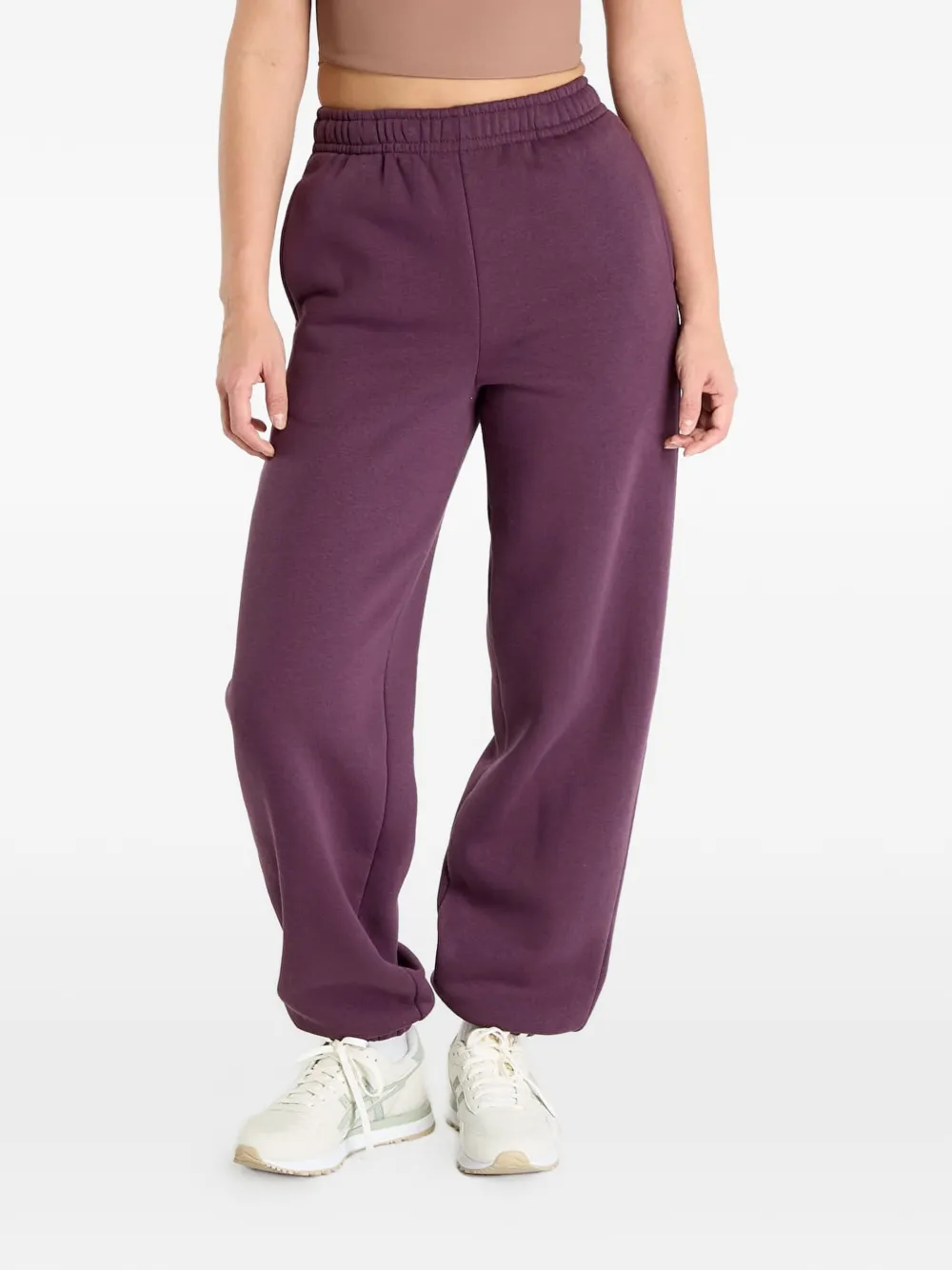 Urban Classics Pantaloni sportivi con vita elasticizzata - Viola