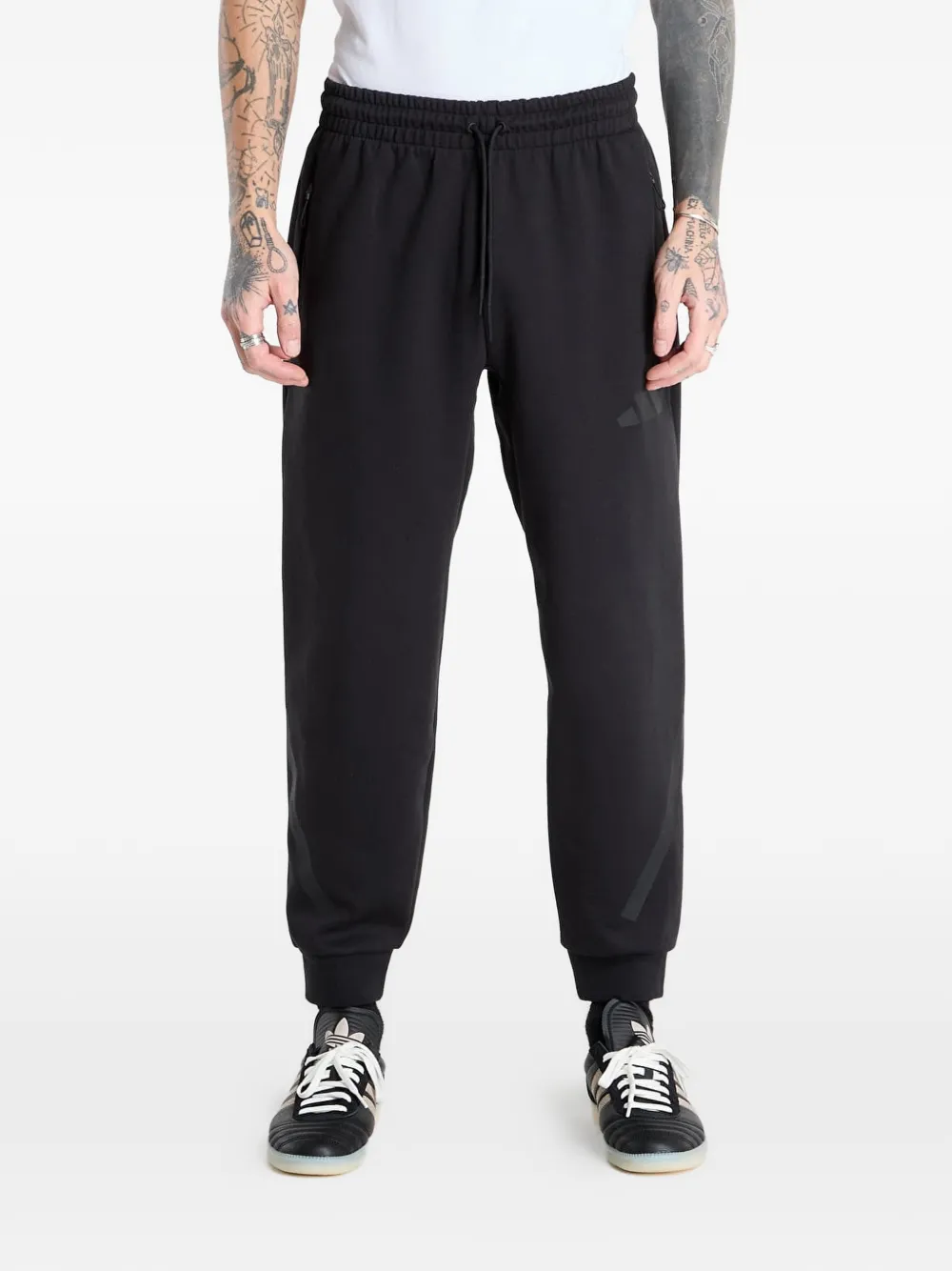 adidas Pantaloni sportivi Z.N.E. con logo - Nero