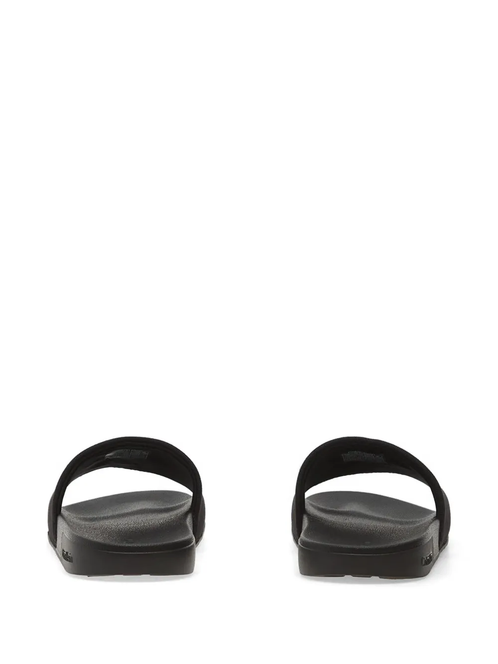 Calvin Klein Slippers met geborduurd logo Zwart