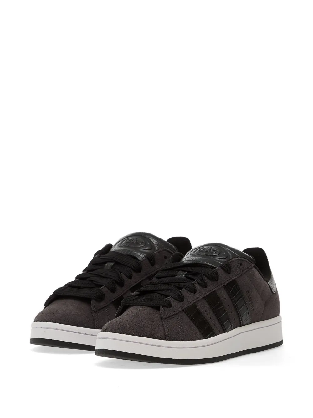 adidas Campus sneakers met krokodillen-reliëf Zwart