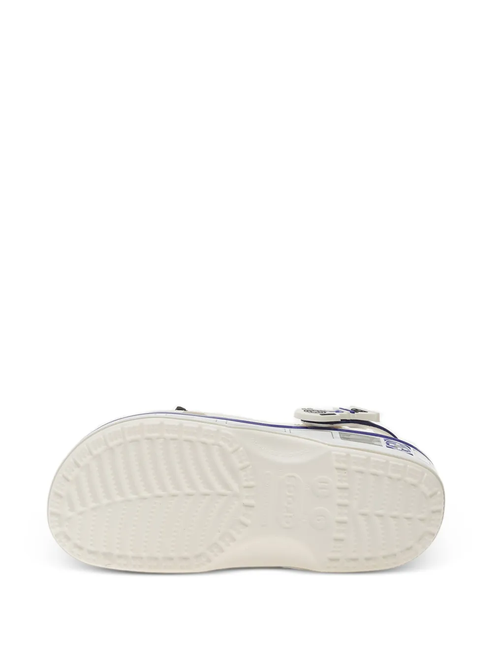 Crocs x Star Wars R2D2 Classic slingback klompen met grafische print Beige