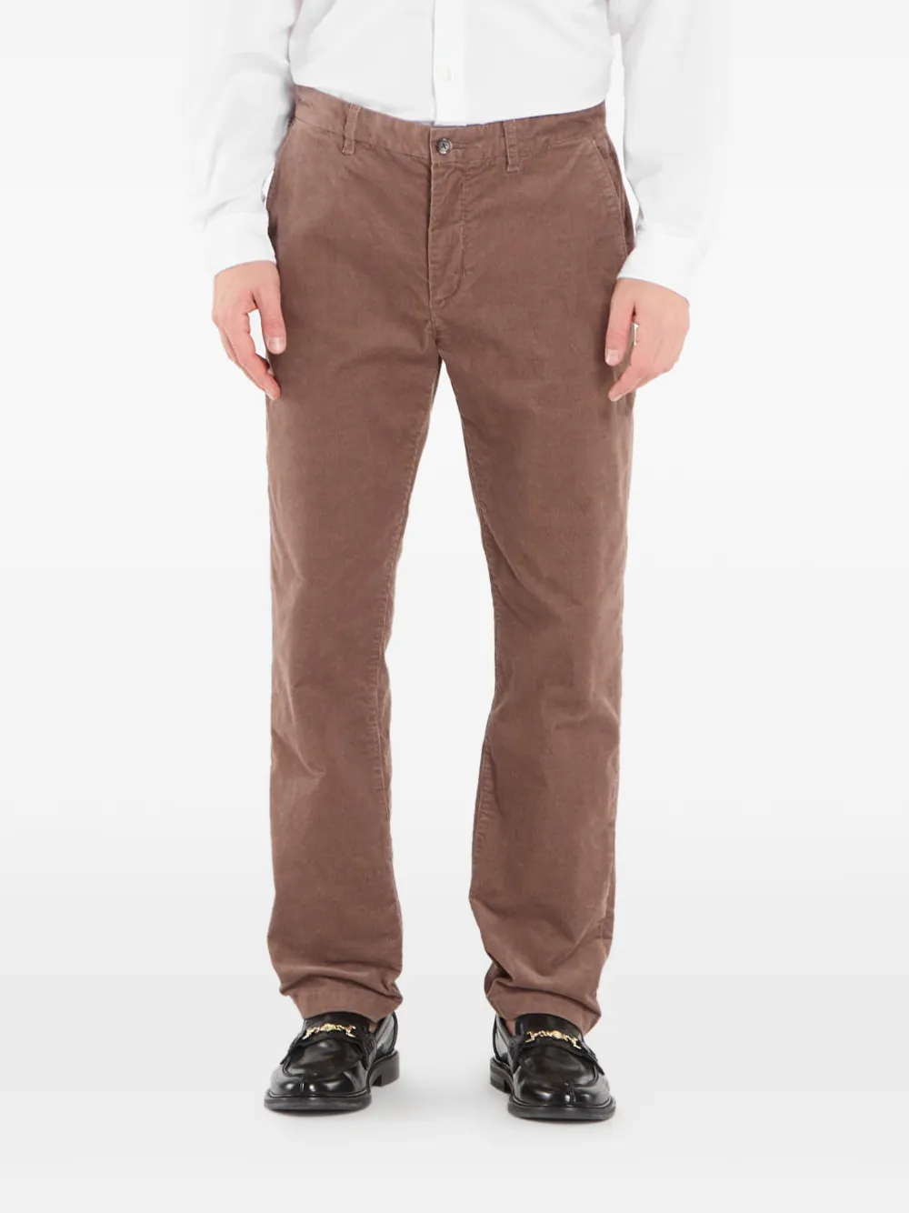 Tommy Hilfiger Denton Corduroy Trousers In Brown