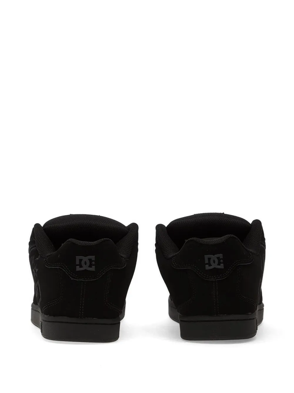 DC Shoes Net suède sneakers met logopatch Zwart