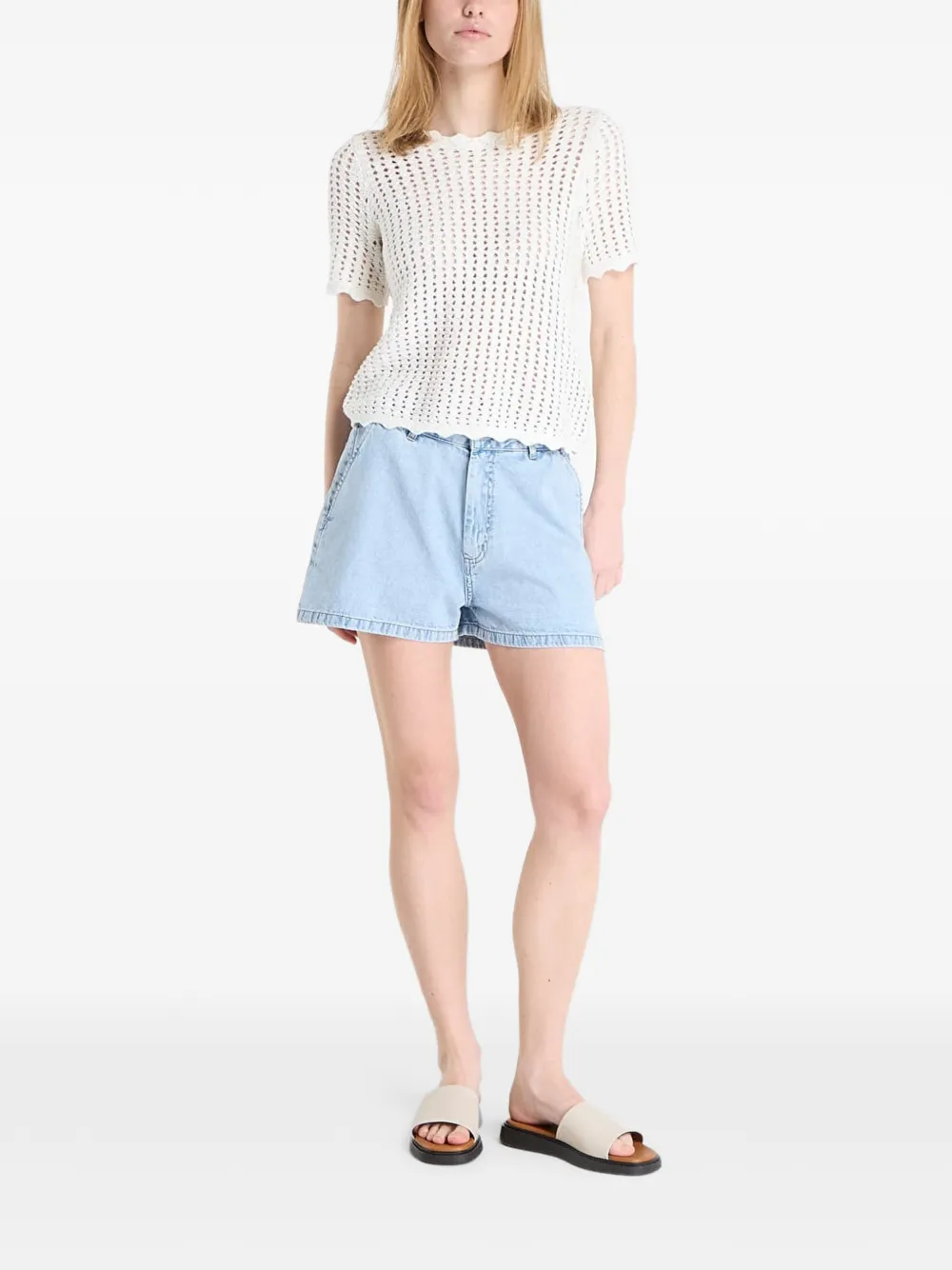 Carhartt WIP Lova denim shorts Blauw