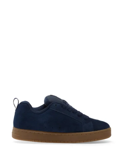 DC Shoes Court Graffik logo-appliqué suede sneakers