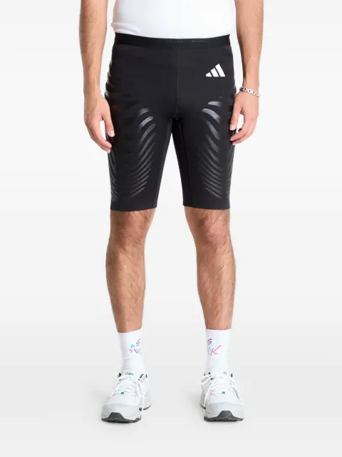 adidas Adizero graphic-print shorts