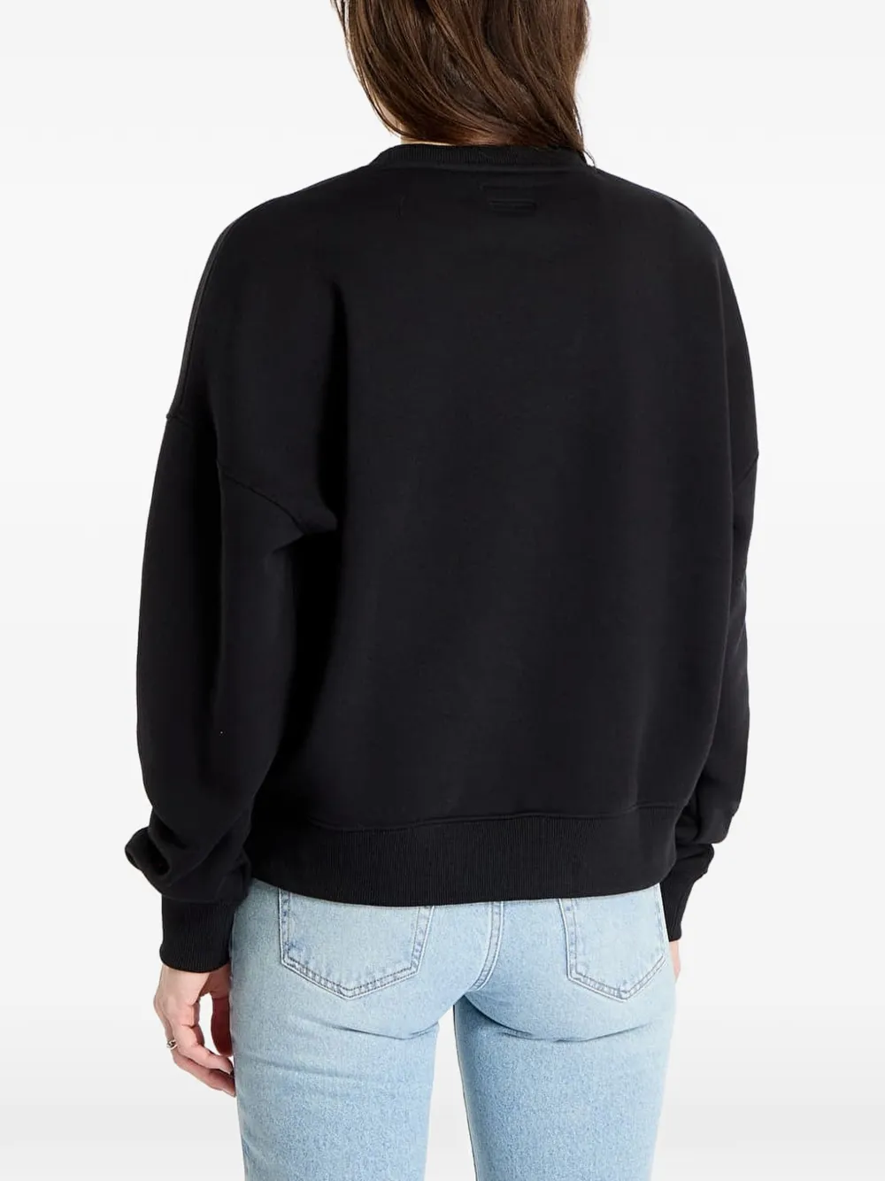 GUESS USA Sweater met logoprint Zwart