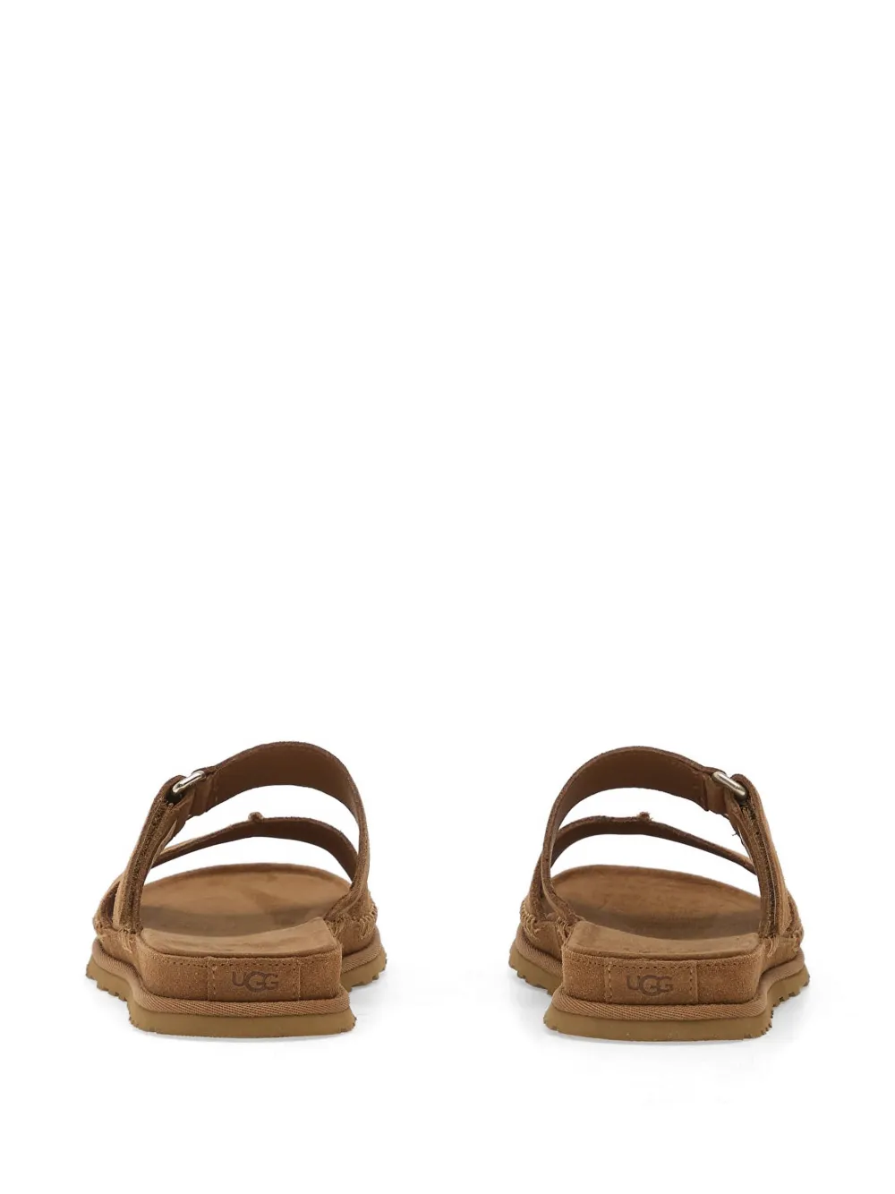 UGG GoldenGaze sandalen met klittenband Bruin