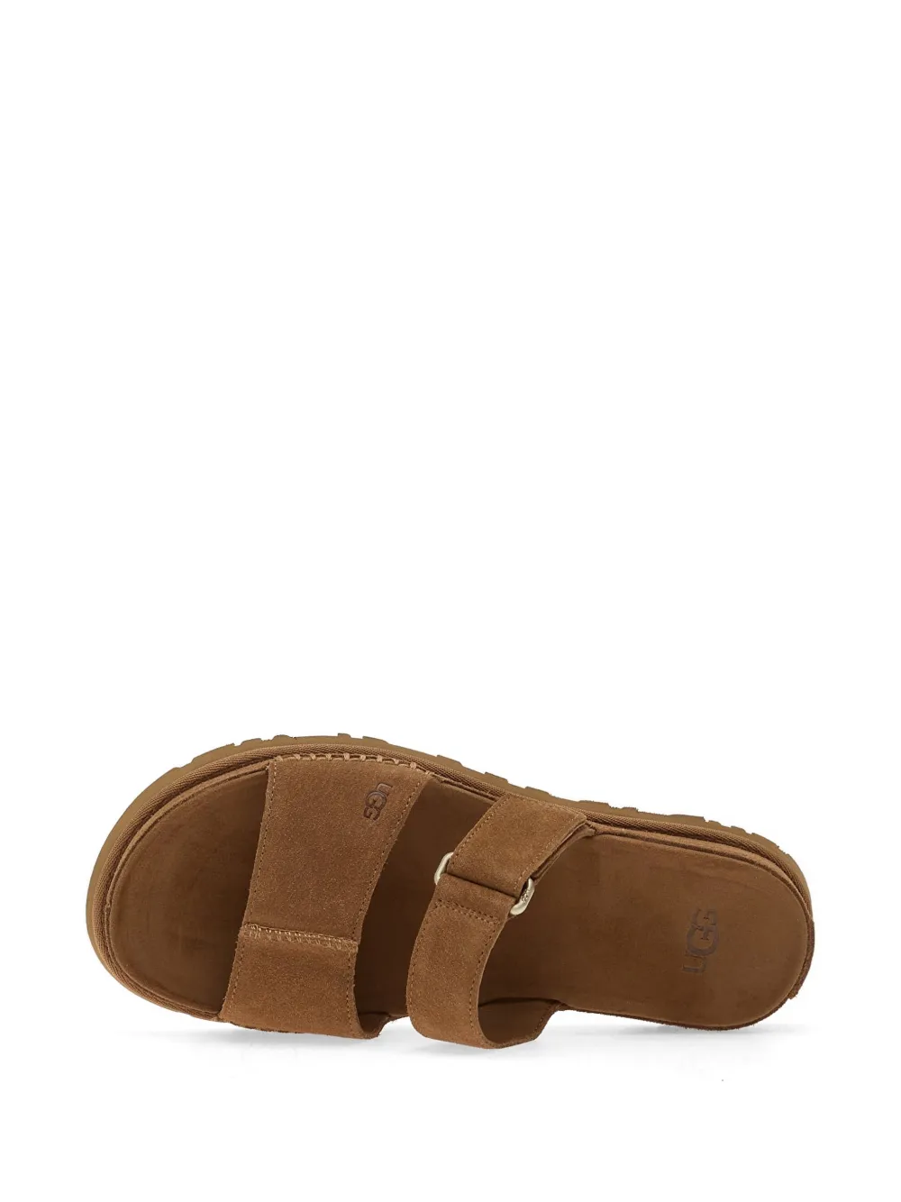 UGG GoldenGaze sandalen met klittenband Bruin