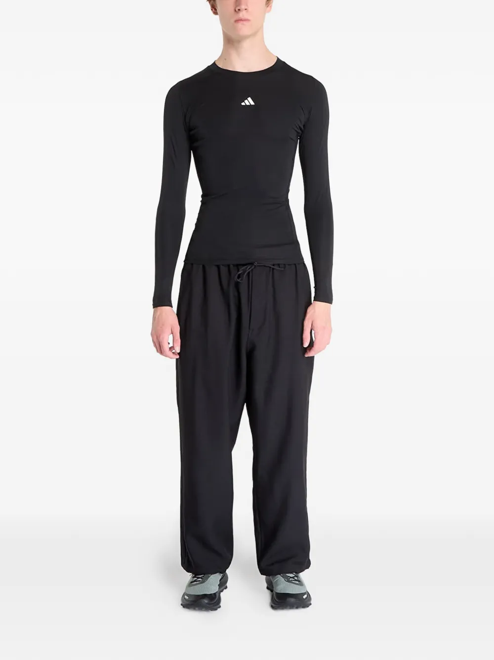 adidas Top met lange mouwen Zwart