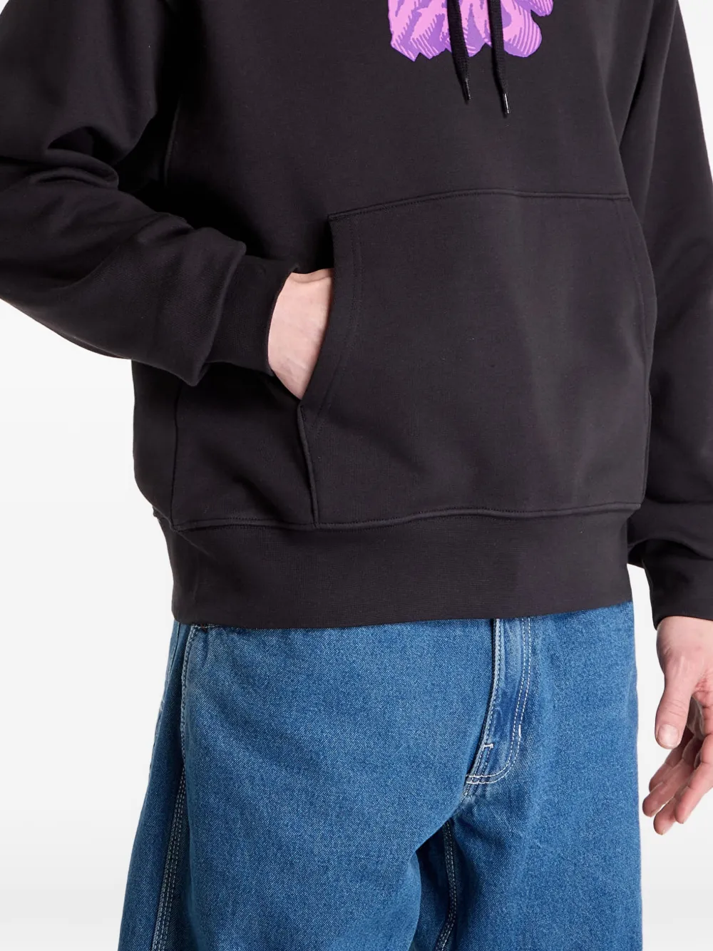 Vans Stone Swirl Loose PO hoodie Zwart