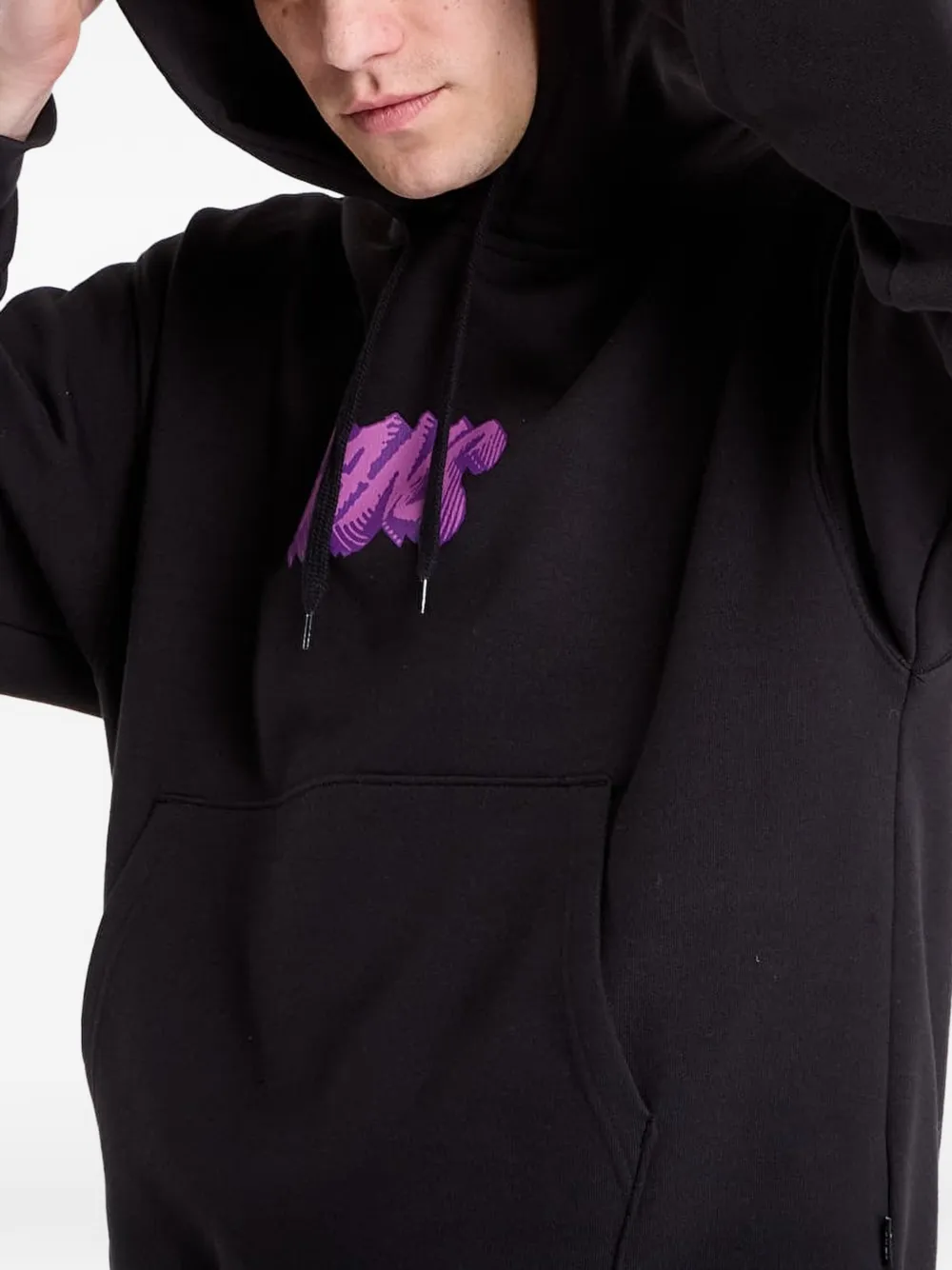 Vans Stone Swirl Loose PO hoodie Zwart