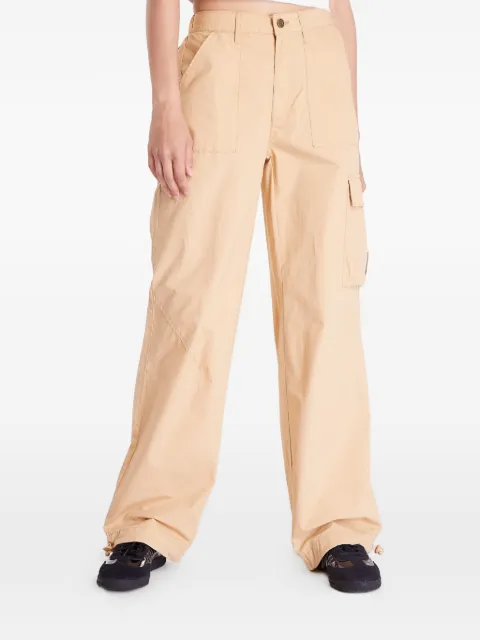karl kani logo-embroidered cargo pants