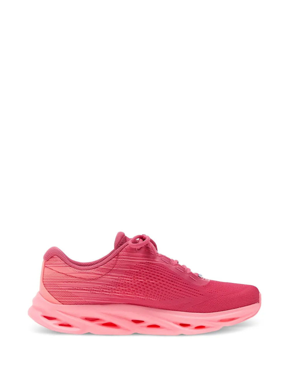 Skechers Go Run Swirl Tech mesh sneakers Roze