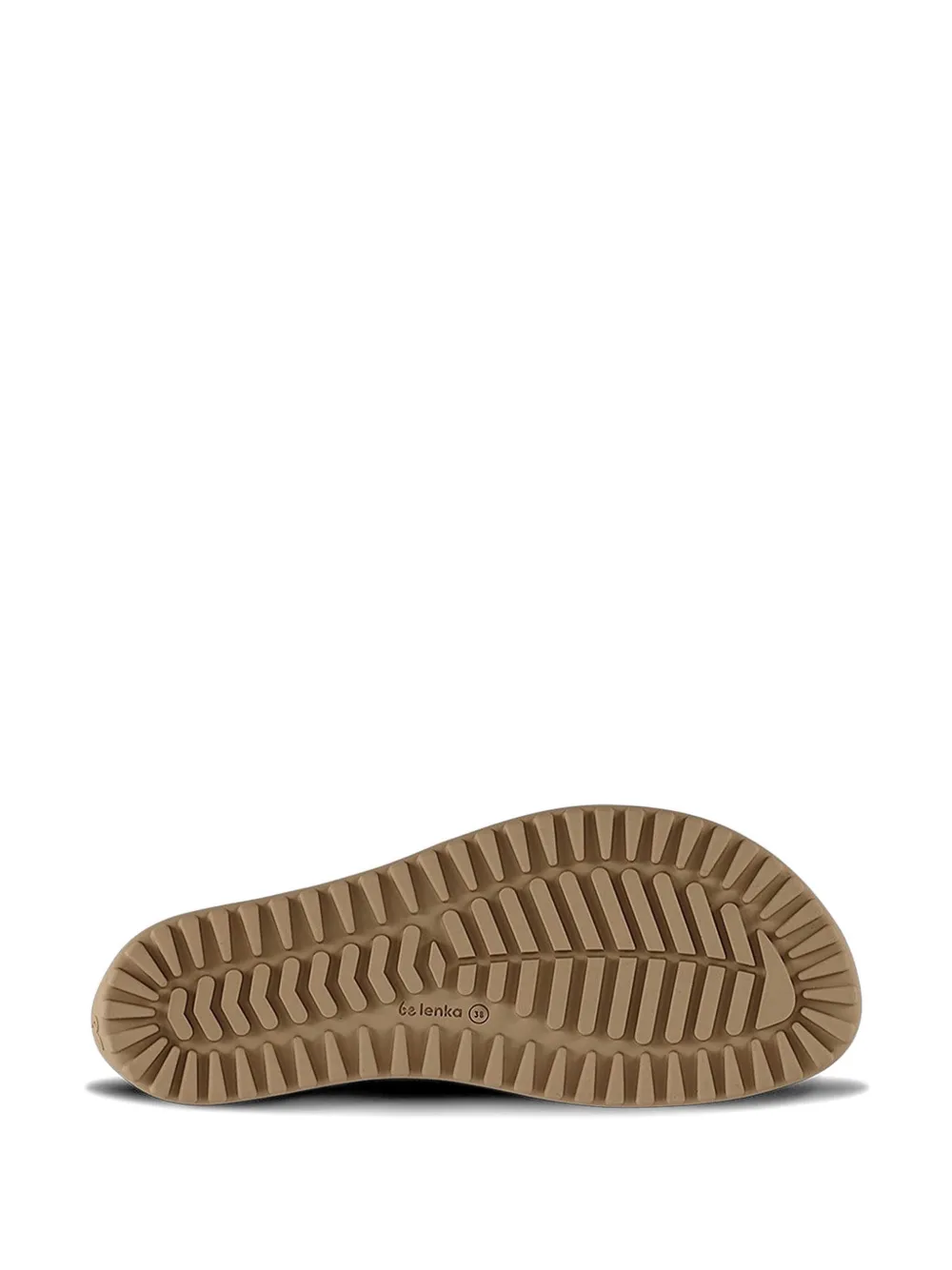 Be Lenka Ribbed-panel Ankle Boots In Brown