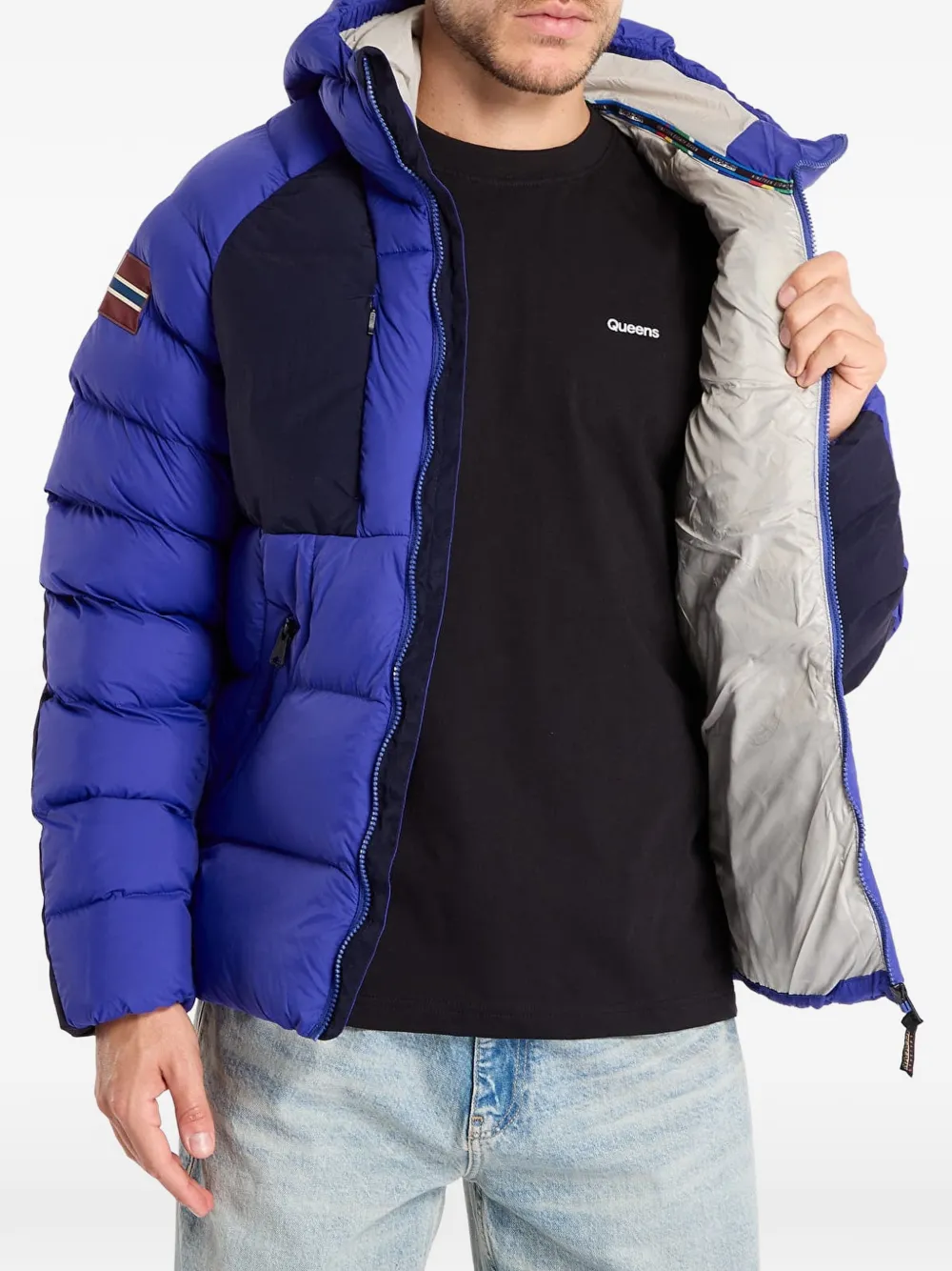 Napapijri Gewatteerd jack Blauw