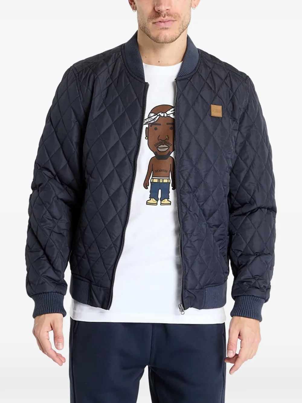 Urban Classics Giacca trapuntata - Blu