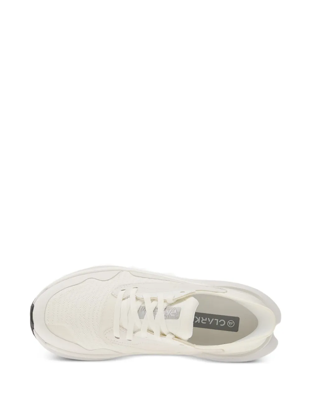 Clarks Pace sneakers met vlakken Beige