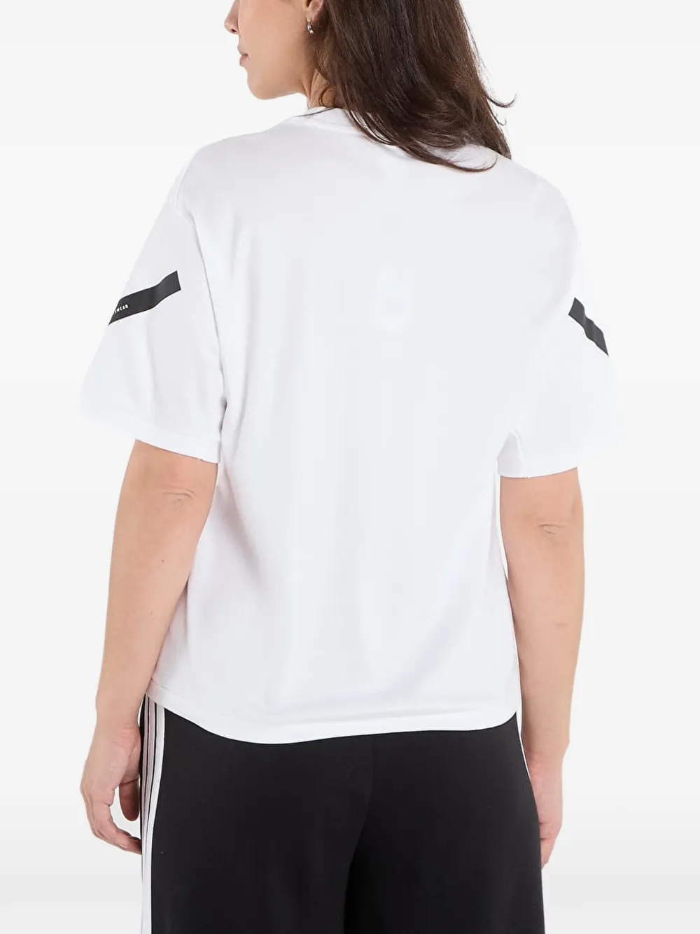 adidas Z.N.E. T-shirt met logoprint Wit
