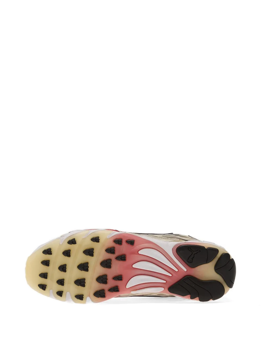 PUMA Inhale gerafelde sneakers Beige