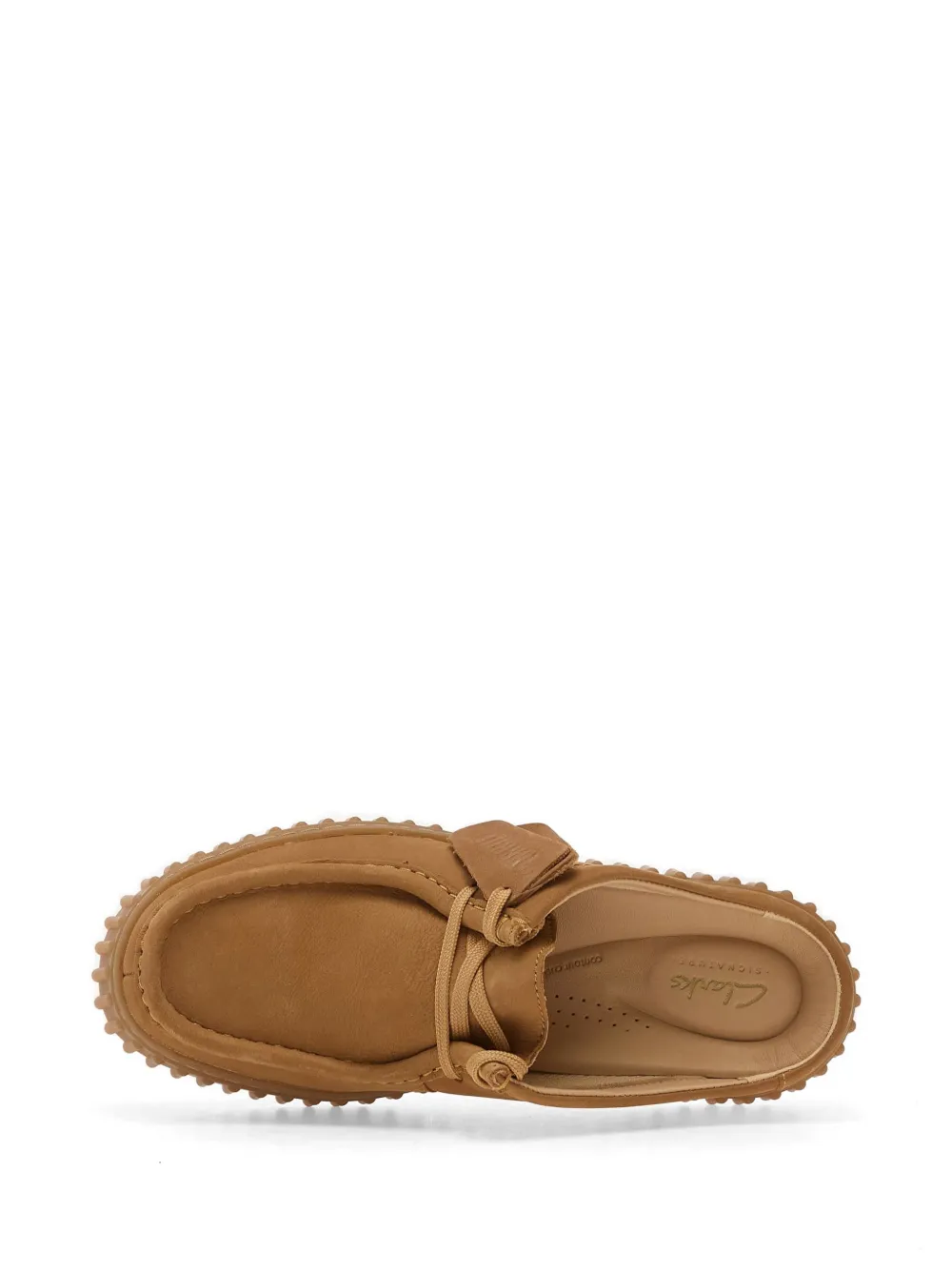 Clarks Torhill slip-on leren muiltjes Beige