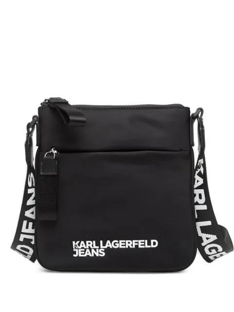 Karl Lagerfeld Jeans bolso messenger pequeño con logo