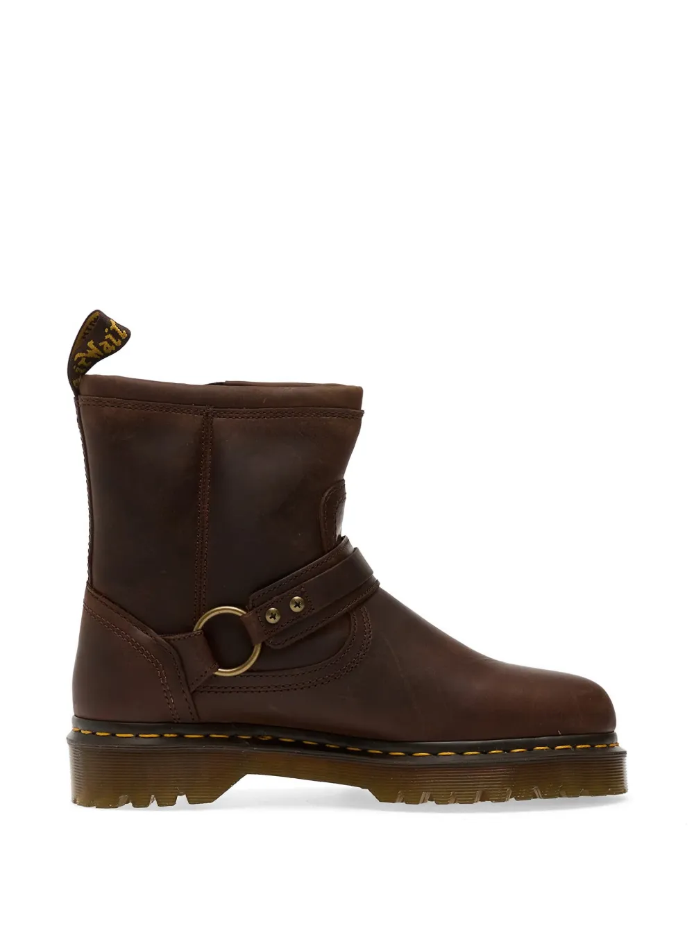 Dr. Martens Aniston Harness Leather Boots