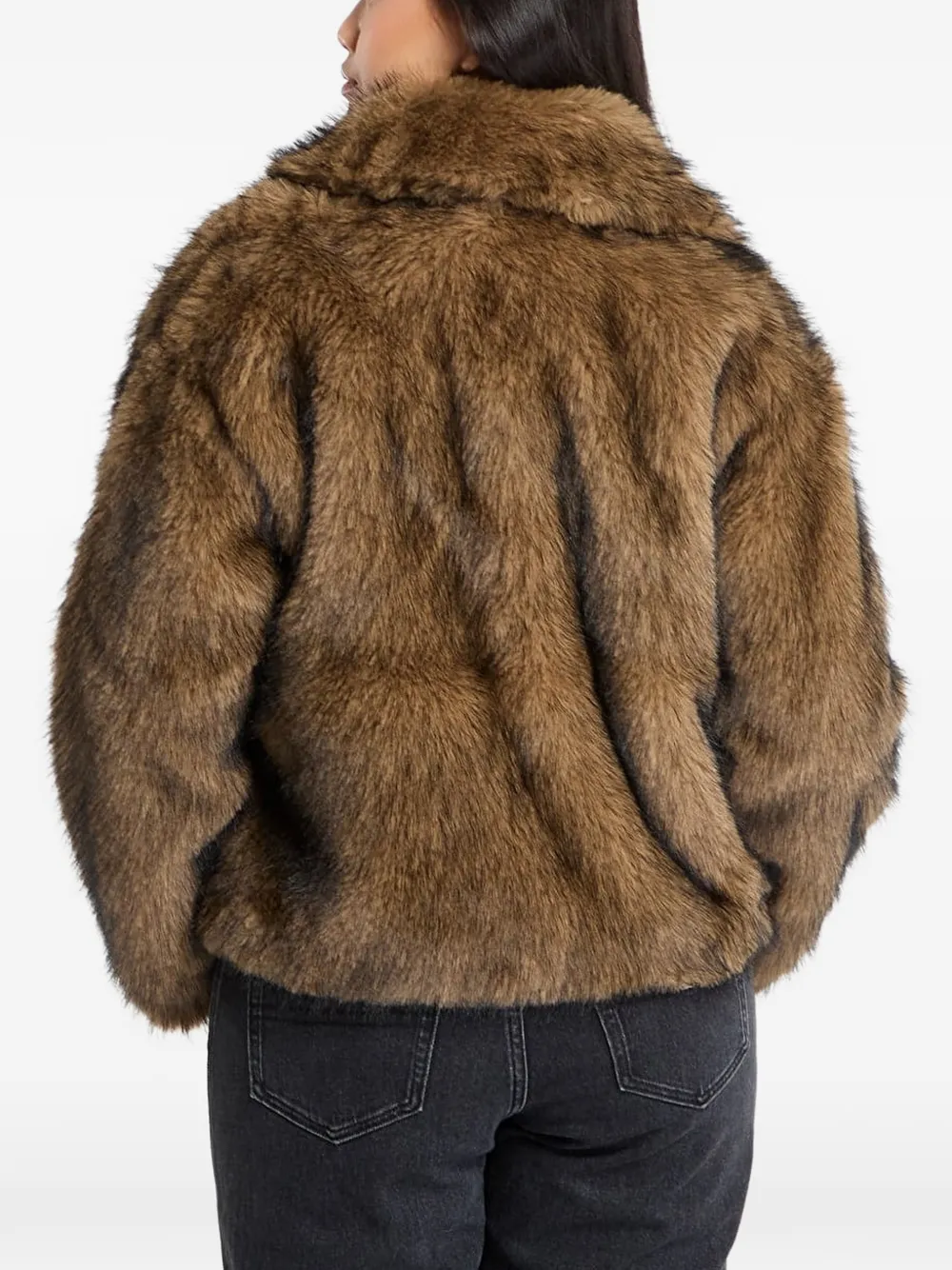 Urban Classics Jack van imitatiebont Bruin