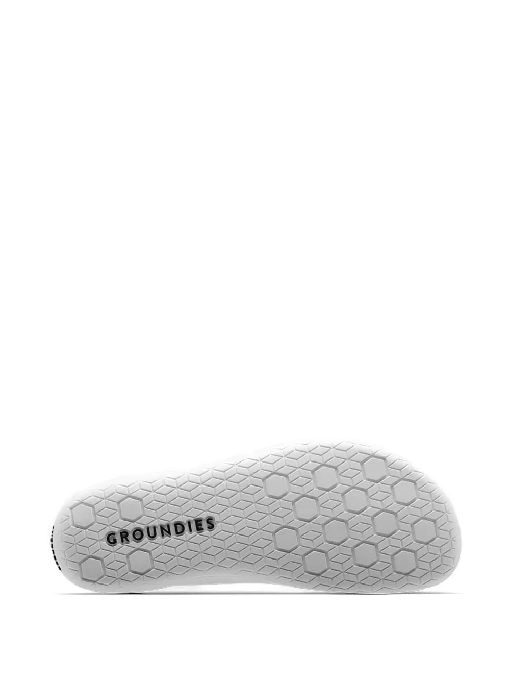 GROUNDS Gebreide sneakers Wit