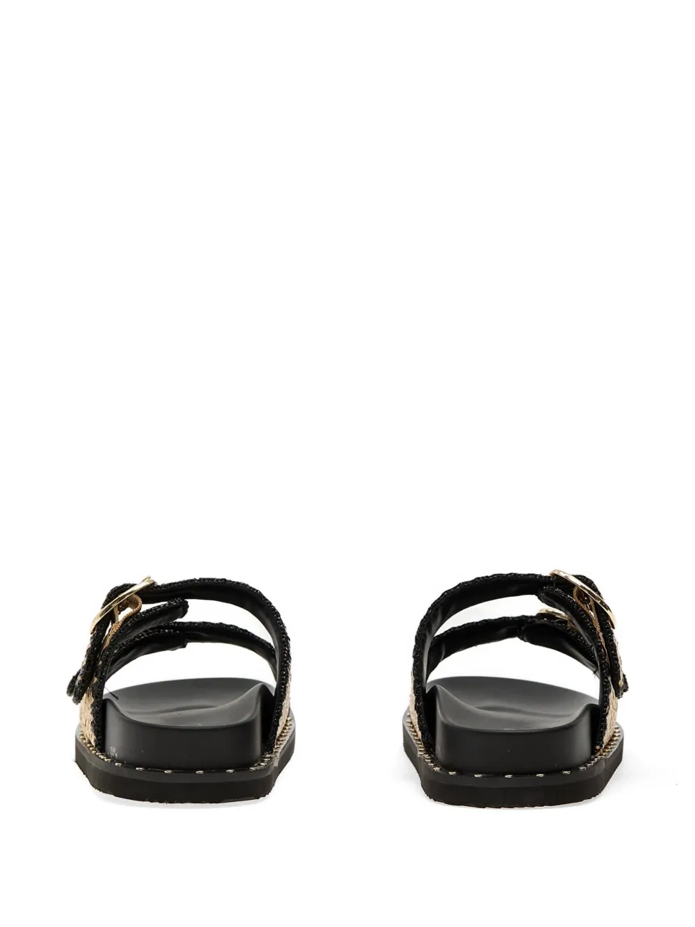 Aldo Slippers met stiksels Zwart