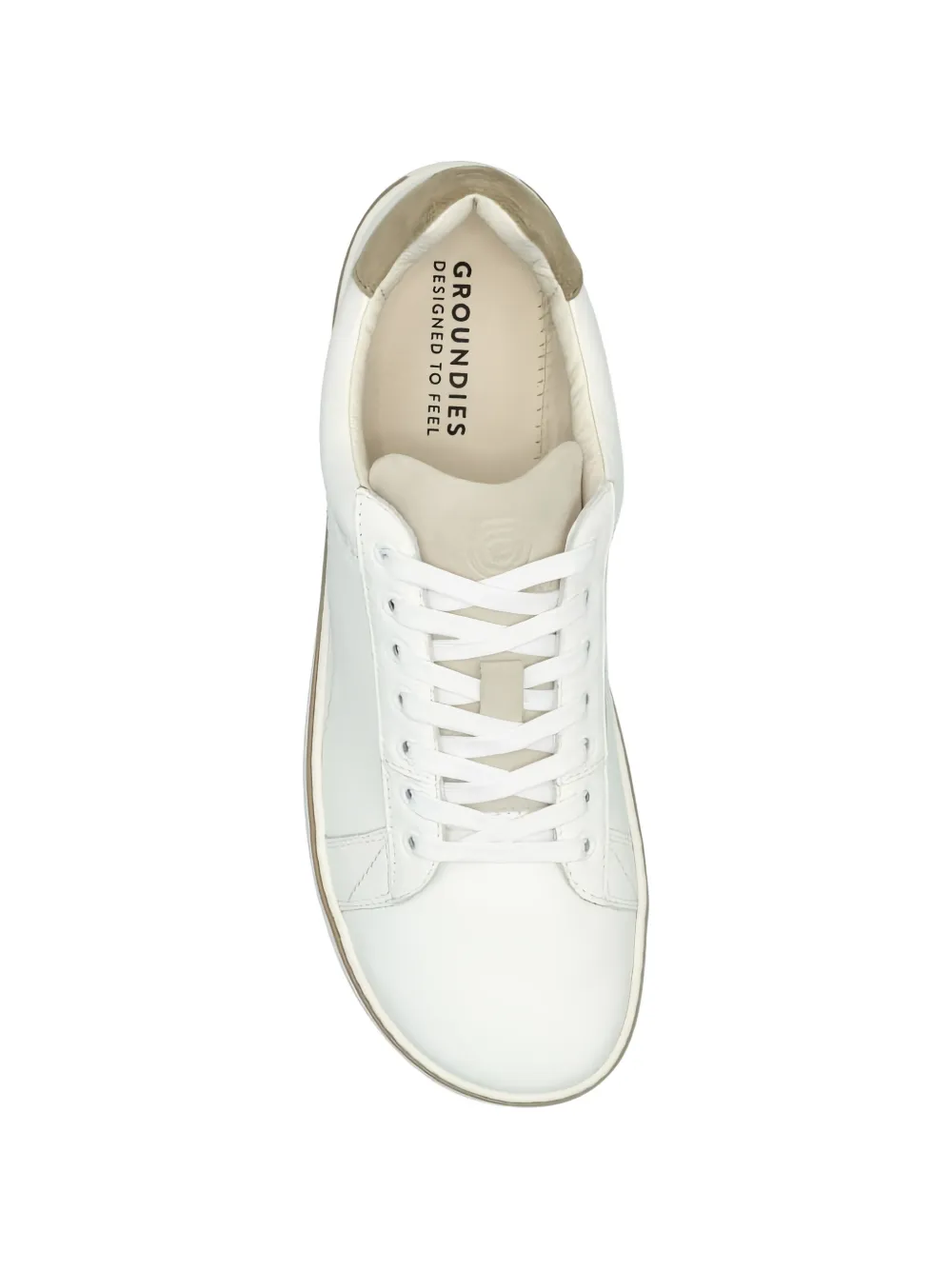 GROUNDIES Galaxu low-top sneakers Wit