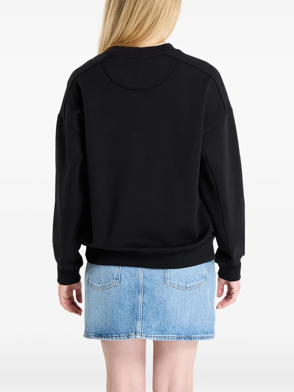 GUESS USA Sweater met logo Zwart