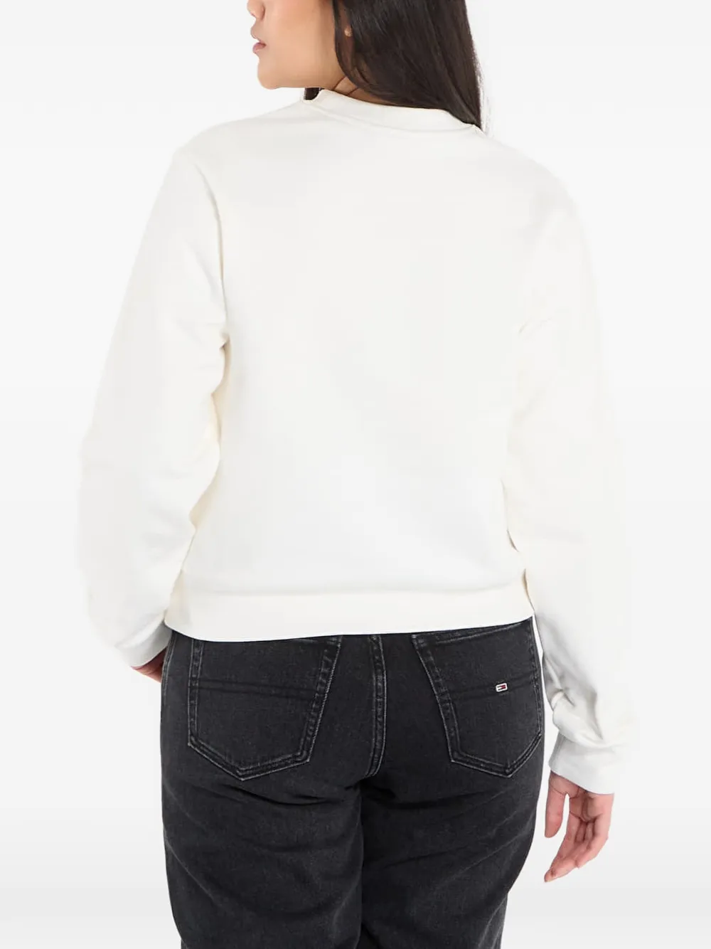 Lacoste Cotton Sweatshirt In White