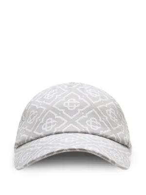 Casablanca logo-embroidered Cap | Pink | FARFETCH