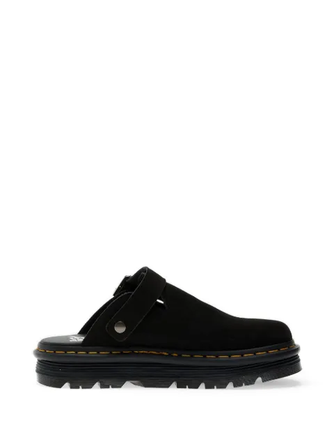 Dr Martens Zebzag buckle-fastening plataform mules