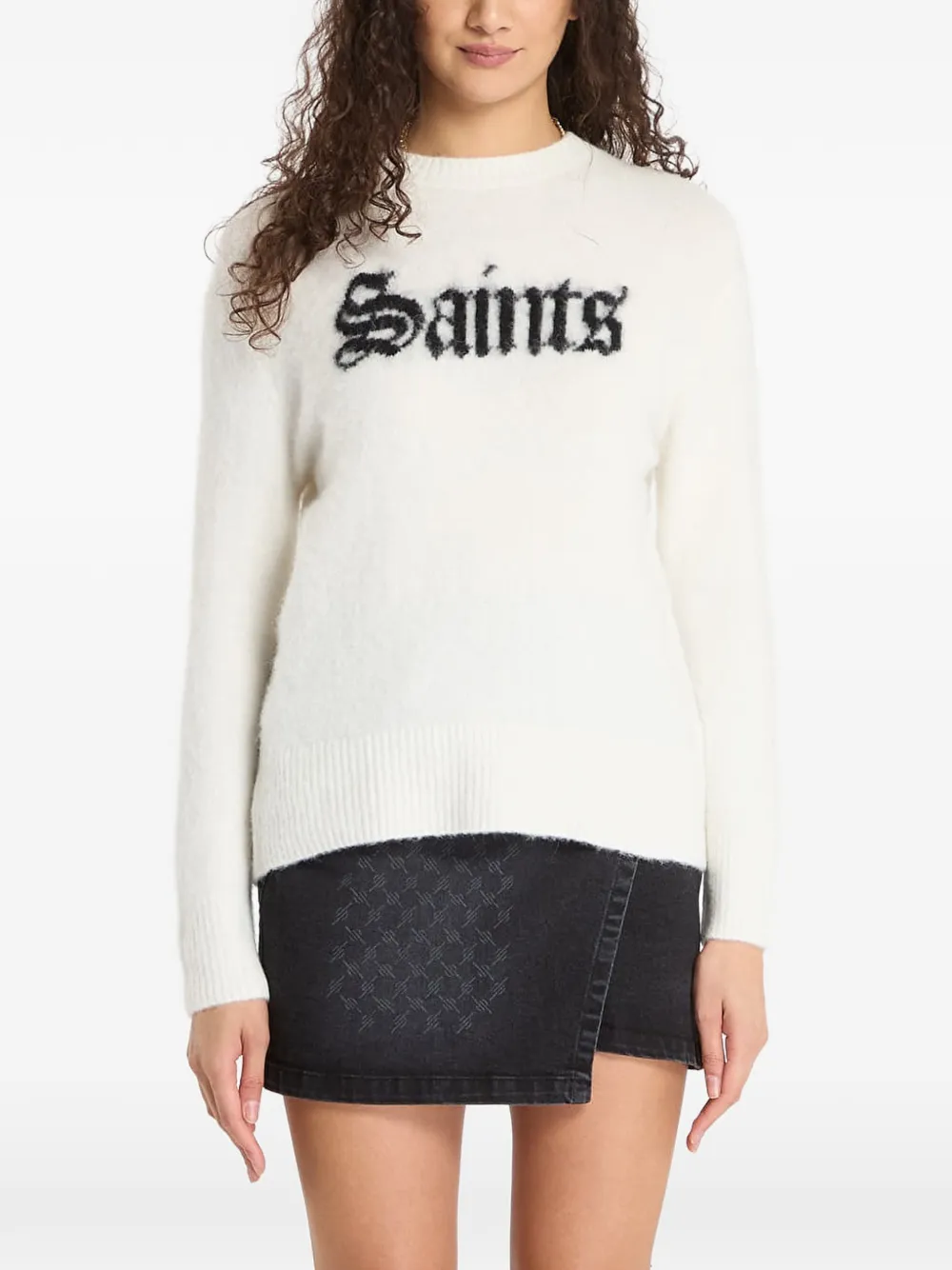 AllSaints knitted sweater - Bianco