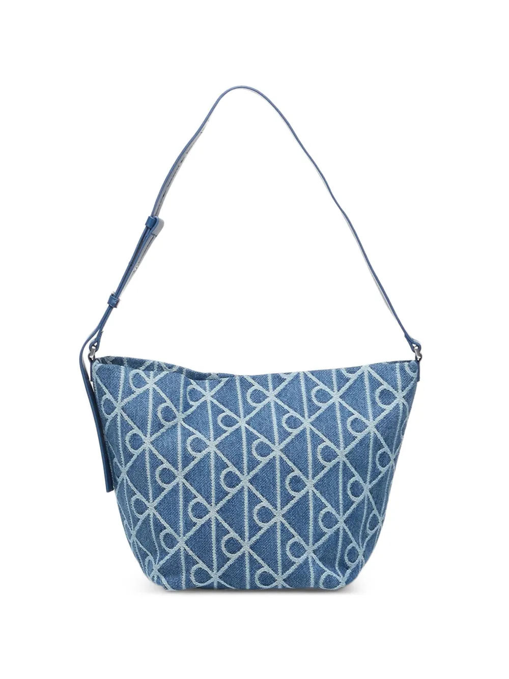 Calvin Klein Borsa a spalla con monogramma - Blu