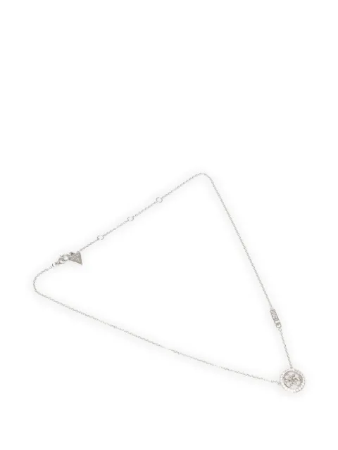 GUESS USA collar con detalles de cristal y logo