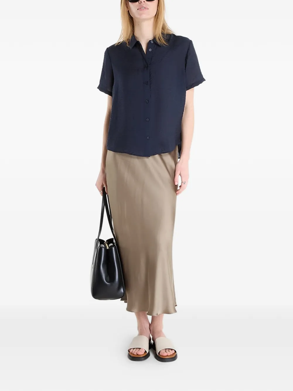 Samsoe & Samsoe Samina Shirt In Blue