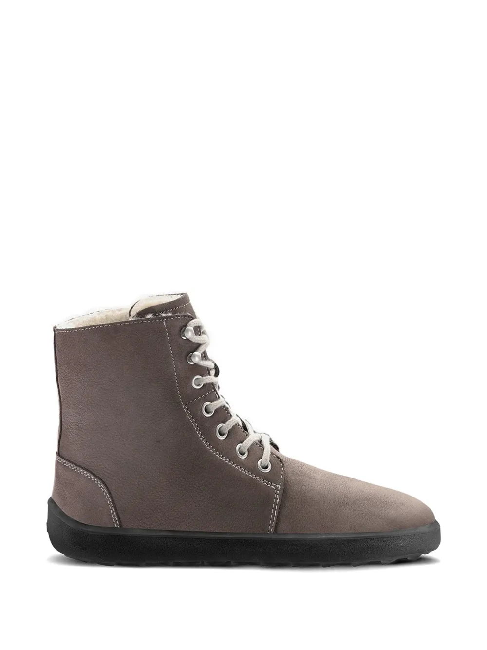 Be Lenka Lace-up Shearling Boots In Multi