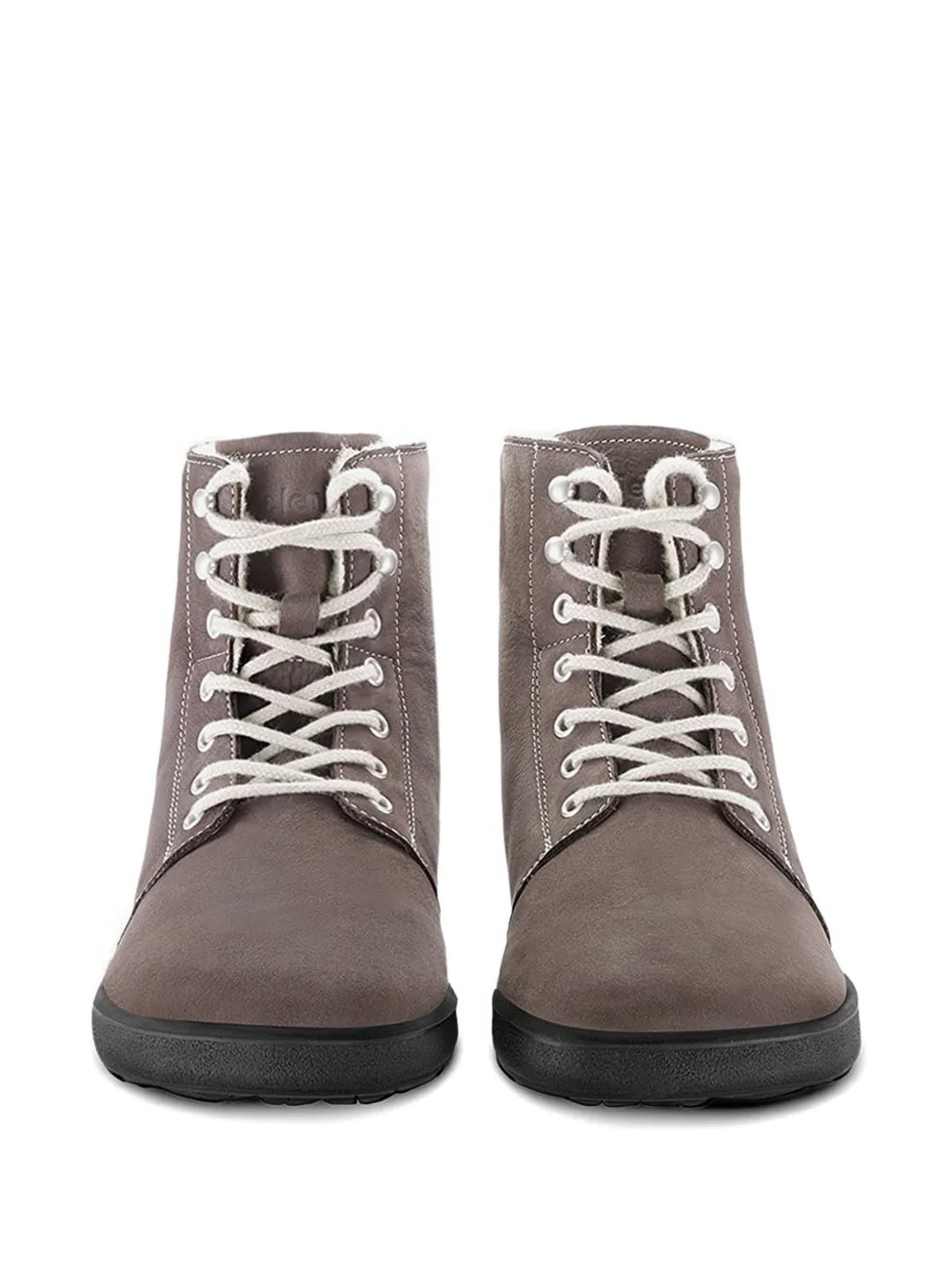Be Lenka Lace-up Shearling Boots In Multi