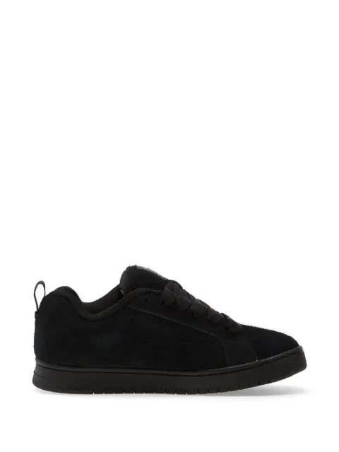 DC Shoes tenis de gamuza con logo estampado