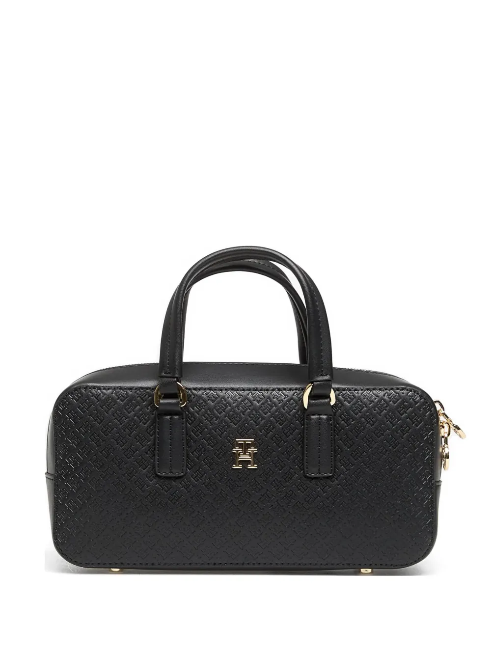 Tommy Hilfiger monogram-embossed tote bag - Nero